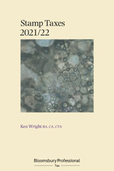 E-book, Stamp Taxes 2021/22, Wright, Ken., Bloomsbury Publishing