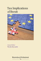 E-book, Tax Implications of Brexit, Bloomsbury Publishing