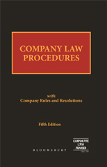 eBook, Company Law Procedures, Bloomsbury Publishing