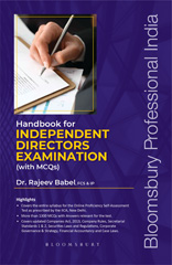 E-book, Handbook for Independent Director's Examination (With MCQs), Babel, Rajeev, Bloomsbury Publishing