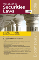 E-book, Handbook on Securities Laws, Pingle, Gaurav, Bloomsbury Publishing