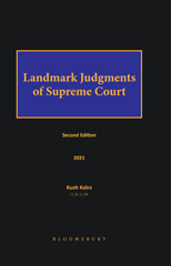 E-book, Landmark Judgments of Supreme Court, Bloomsbury Publishing