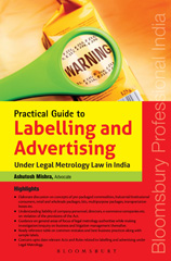 E-book, Practical Guide to Labelling and Advertising under Legal Metrology law in India, Mishra, Ashutosh, Bloomsbury Publishing