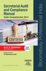 E-book, Secretarial Audit and Compliance Manual, Chandratre, Dr. K. R., Bloomsbury Publishing