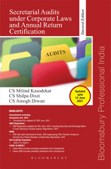 E-book, Secretarial Audits under Corporate Laws and Annual Return Certification, Bloomsbury Publishing