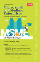E-book, Treatise on Micro, Small and Medium Enterprises, Babel, Rajeev, Bloomsbury Publishing