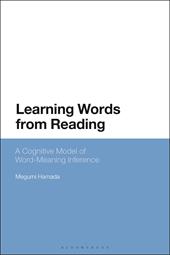 E-book, Learning Words from Reading : A Cognitive Model of Word-Meaning Inference, Bloomsbury Publishing
