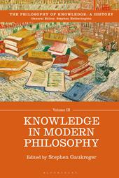 E-book, Knowledge in Modern Philosophy, Bloomsbury Publishing