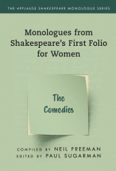 eBook, Monologues from Shakespeare's First Folio for Women : The Comedies, Applause