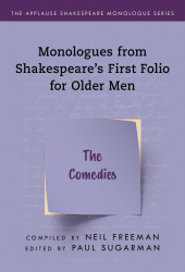 E-book, Monologues from Shakespeare's First Folio for Older Men : The Comedies, Applause