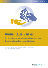 E-book, Alimentatie van nu : Acceptatie van alimentatie in het licht van de maatschappelijke ontwikkelingen, Koninklijke Boom uitgevers