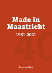 E-book, Made in Maastricht 1981-2021, Koninklijke Boom uitgevers