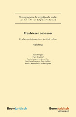 E-book, Preadviezen 2020-2021, Koninklijke Boom uitgevers