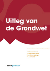 eBook, Uitleg van de Grondwet, Koninklijke Boom uitgevers