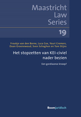 E-book, Het stopzetten van KEI-civiel nader bezien : Een gordiaanse knoop?, Koninklijke Boom uitgevers