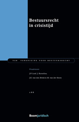 E-book, Bestuursrecht in crisistijd, Koninklijke Boom uitgevers