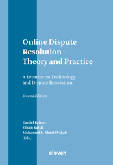 E-book, Online Dispute Resolution - Theory and Practice : A Treatise on Technology and Dispute Resolution, Koninklijke Boom uitgevers