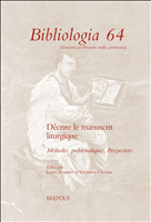 eBook, Décrire le manuscrit liturgique : Méthodes, problématiques, perspectives, Brepols Publishers