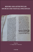 E-book, Before and After Wyclif : Sources and Textual Influences, Brepols Publishers