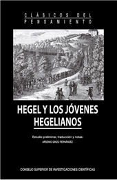 E-book, Hegel y los jóvenes hegelianos, CSIC, Consejo Superior de Investigaciones Científicas