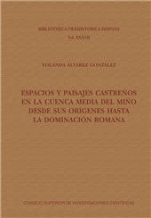 E-book, Espacios y paisajes castreños en la cuenca media del Miño desde sus orígenes hasta la dominación romana, CSIC, Consejo Superior de Investigaciones Científicas