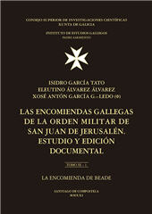 E-book, Las encomiendas gallegas de la orden militar de San Juan de Jerusalén : estudio y edición documental, CSIC, Consejo Superior de Investigaciones Científicas