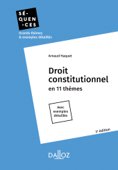 E-book, Droit constitutionnel : En 11 thèmes, Éditions Dalloz