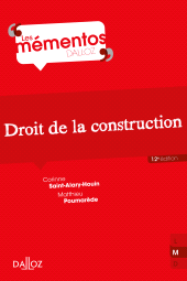E-book, Droit de la construction., Éditions Dalloz
