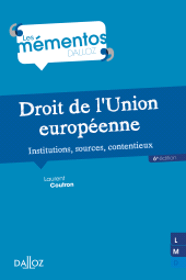 E-book, Droit de l'Union européenne : Institutions, sources, contentieux., Éditions Dalloz