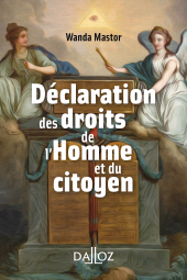E-book, La Déclaration des droits de l'homme et du citoyen, Éditions Dalloz