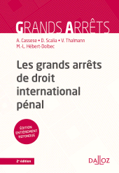 E-book, Les grands arrêts de droit international pénal., Éditions Dalloz