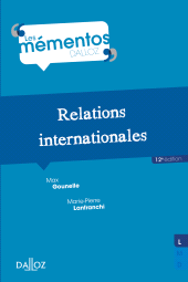 E-book, Relations internationales., Éditions Dalloz