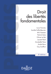 E-book, Droit des libertés fondamentales. 8e éd., Éditions Dalloz