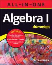 E-book, Algebra I All-in-One For Dummies, For Dummies