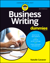 E-book, Business Writing For Dummies, For Dummies