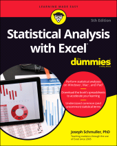 E-book, Statistical Analysis with Excel For Dummies, For Dummies