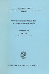 E-book, Studenten aus der Dritten Welt in beiden deutschen Staaten., Duncker & Humblot