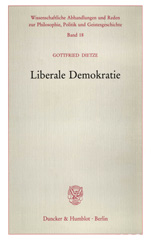 E-book, Liberale Demokratie., Duncker & Humblot