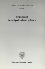 E-book, Deutschland im weltpolitischen Umbruch, Duncker & Humblot