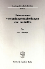 E-book, Einkommensverwendungsentscheidungen von Haushalten., Duncker & Humblot