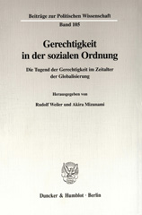 E-book, Gerechtigkeit in der sozialen Ordnung. : Die Tugend der Gerechtigkeit im Zeitalter der Globalisierung., Duncker & Humblot