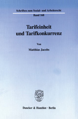 eBook, Tarifeinheit und Tarifkonkurrenz., Duncker & Humblot