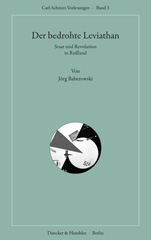 E-book, Der bedrohte Leviathan. : Staat und Revolution in Rußland., Duncker & Humblot