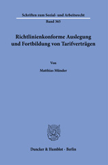 E-book, Richtlinienkonforme Auslegung und Fortbildung von Tarifverträgen., Duncker & Humblot
