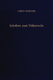 E-book, Schriften zum Völkerrecht : Hrsg. von Christian Tomuschat, Duncker & Humblot