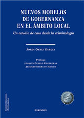 eBook, Nuevos modelos de gobernanza en el ámbito local : un estudio de caso desde la criminología, Ortiz García, Jordi, Dykinson