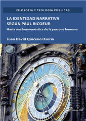 E-book, La identidad narrativa según Paul Ricoeur : hacia una hermenéutica de la persona humana, Quiceno Osorio, Juan David, Dykinson