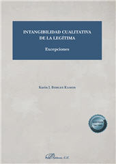 E-book, Intangibilidad cualitativa de la legítima : excepciones, Robles Ramos, Karin J., Dykinson
