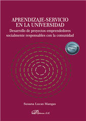 E-book, Aprendizaje-servicio en la universidad : desarrollo de proyectos emprendedores socialmente responsables con la comunidad, Dykinson