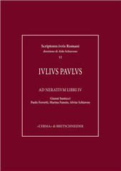 E-book, Iulius Paulus : Ad Neratium libri IV, L'Erma di Bretschneider
